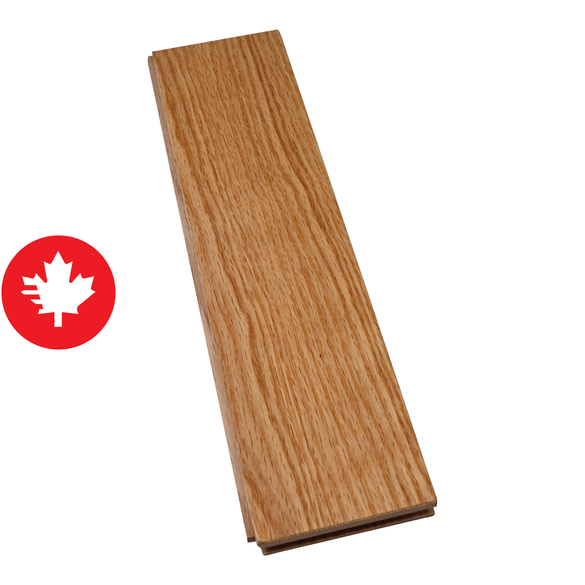 Plancher de bois franc chêne rouge rural 3 1/4 po Naturel