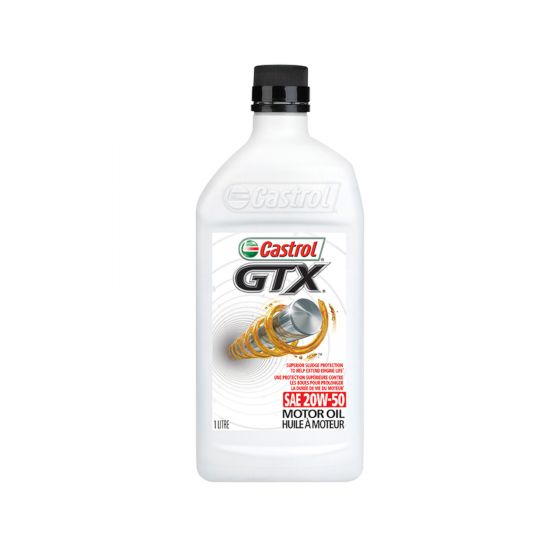 Castrol GTX 20W-50 oil