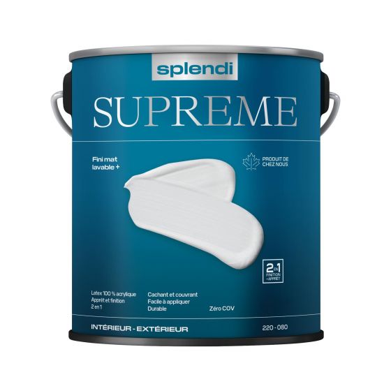 Paint SPLENDI Supreme, Flat, Base 4, 3.78 l