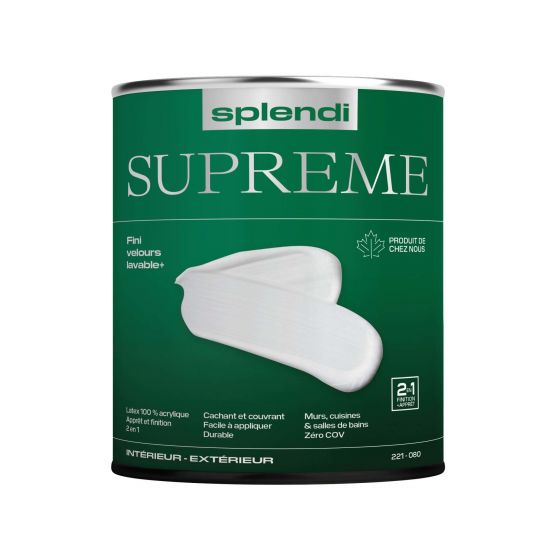 Paint SPLENDI Supreme, Satin, Base 1, 946 ml