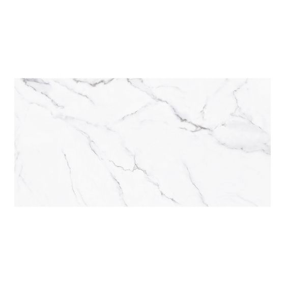 Self-Adhesive Tile - White Marble - 32" x 16" X 0.25"