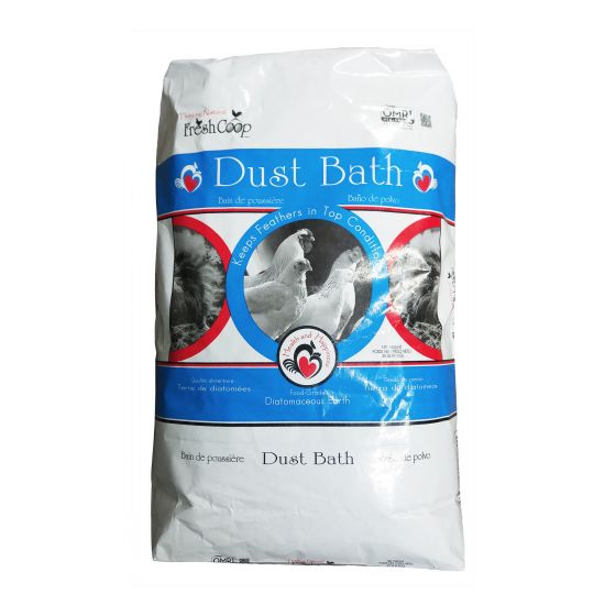 Fresh Coop Dust Bath for Backyard Flock -  9.1 kg (20 lb)