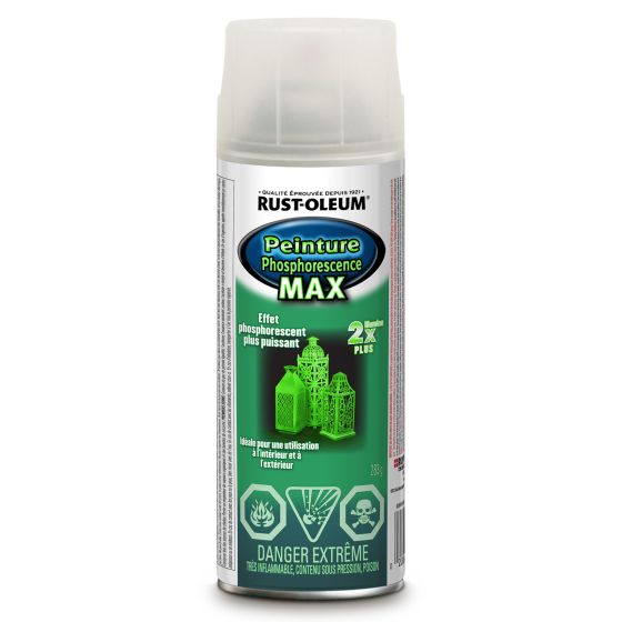 Glow In The Dark MAX Spray Paint - Clear - 283 g