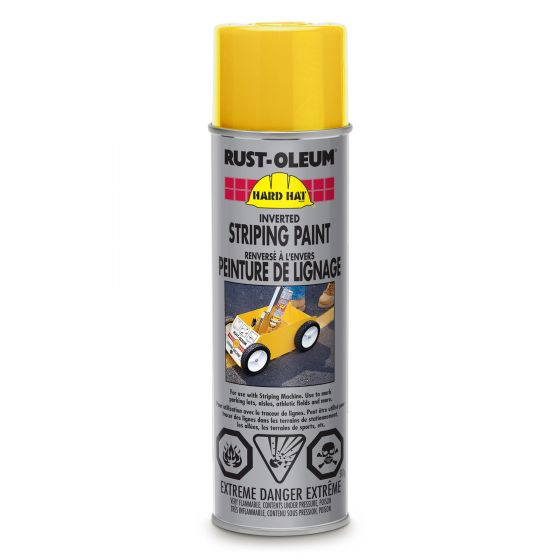 Inverted Striping Paint Spray - Yellow - 510 g