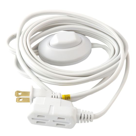 Extension cord with switch