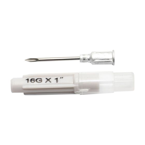 Detectable Needles In-Ject 16 g x 1 - 100/box