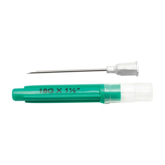 Detectable Needles  In-Ject 18 g x 1 1/2 - 100/box
