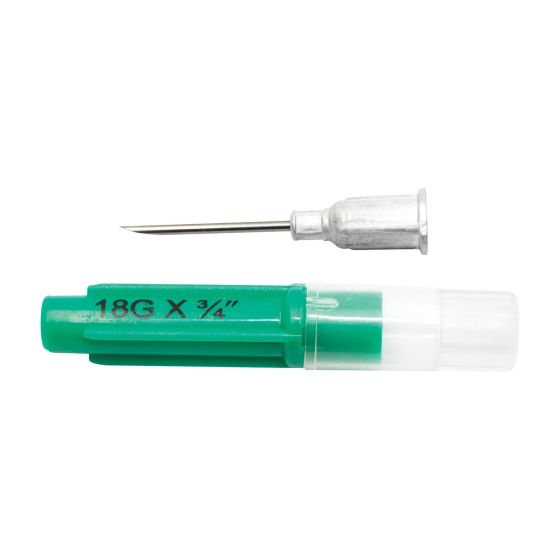 Detectable Needles In-Ject 18 g x 3/4 - 100/box