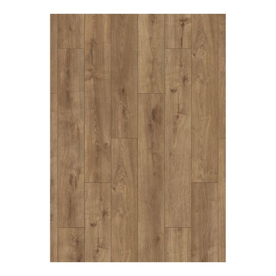 Water Resistant Laminate Flooring - Euro Treves Oak - AC4 - 8 mm x 195 mm x 1288 mm - Covers 24.33 sq. ft