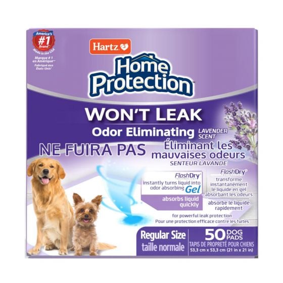 Odor Eliminating Dog Pads - Lavender Scent - 50/Pkg