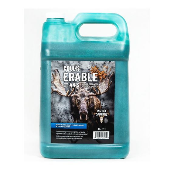 Moose Coulis Attractant, Maple and Anise - 4 l