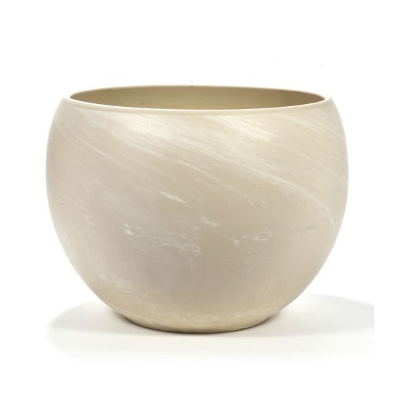 Ceramic Cover Pot - Luna Granit - 14 cm