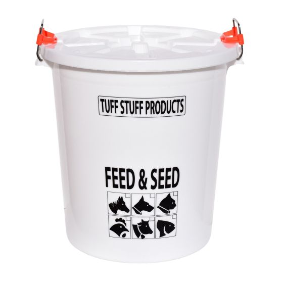 Feed and Seed Storage with Locking Lid - 12 Gal.