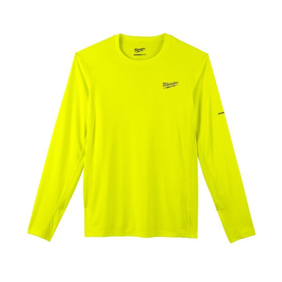 WORKSKIN Men's Long Sleeve T-Shirt - Yellow - Size X-large