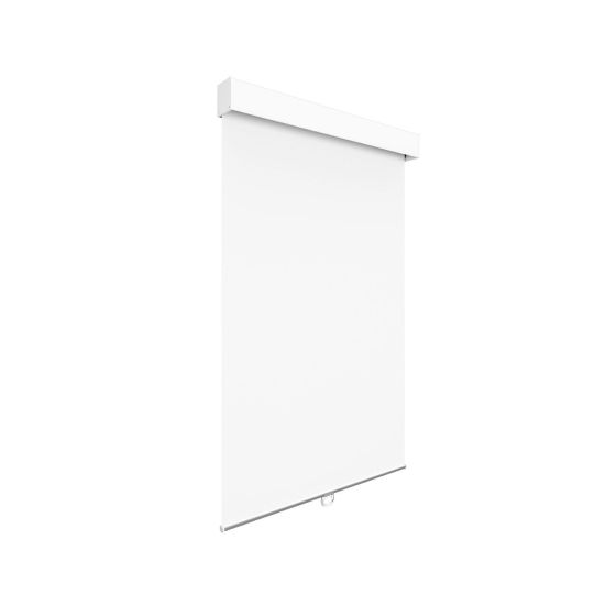 Cordless Blackout Roller Shade with Cassette - White - 27" x 72"