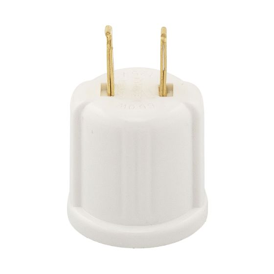 Plug-In Lampholder - White