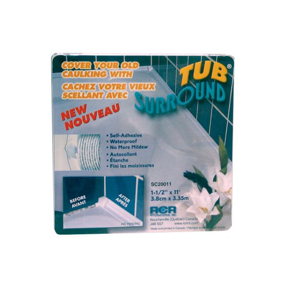 Adhesive Sealer Tub Surround - White