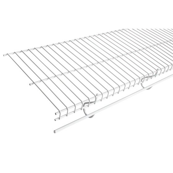Wire Shelving - PS Model - Continuous Sliding Rod