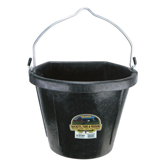 Flat back bucket