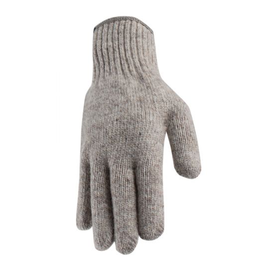Lined wool gloves