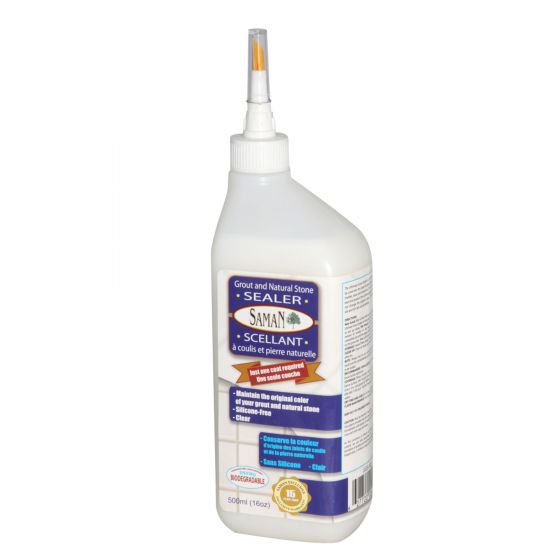 Grout and Natural Stone Sealer - Clear - 500 ml