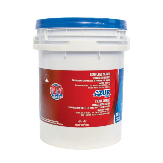 Chlore granulé Azur 70 % - 18 kg