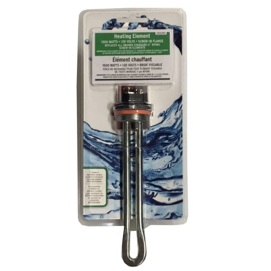 Screw-in water heater element