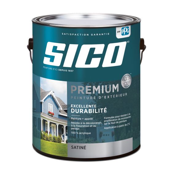 Paint SICO Exterior Premium , Satin, Base 3