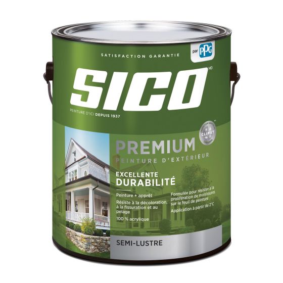 Paint SICO Exterior Premium , Semi-Gloss, Base 2