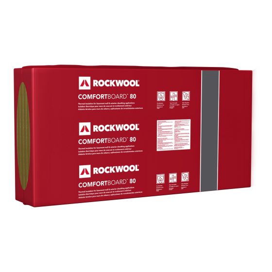 Panneau isolant Rockwool Comfortboard 80