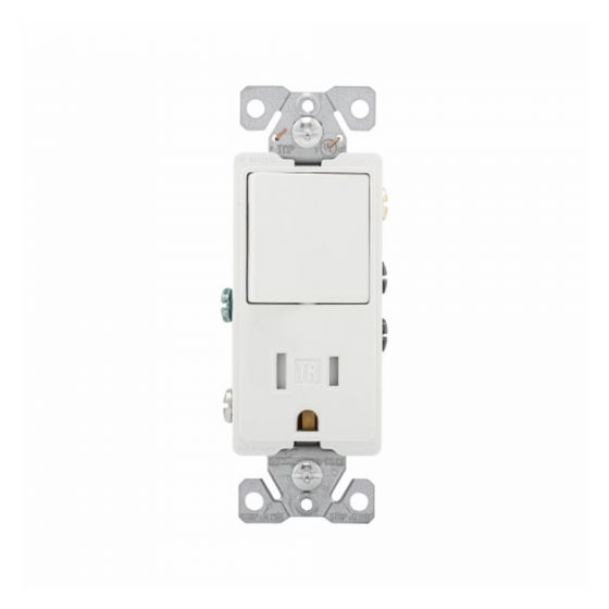 Grade decorative combination switch - Commercial - 15A - 120-270V
