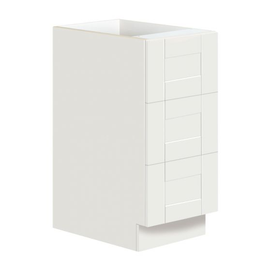 3- Drawer Base Cabinet - 15" x 34 1/2" x 24"