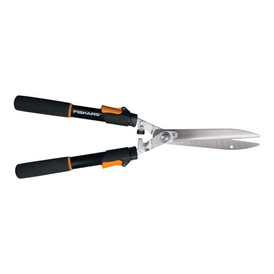 Power-Lever extendable hedge shears