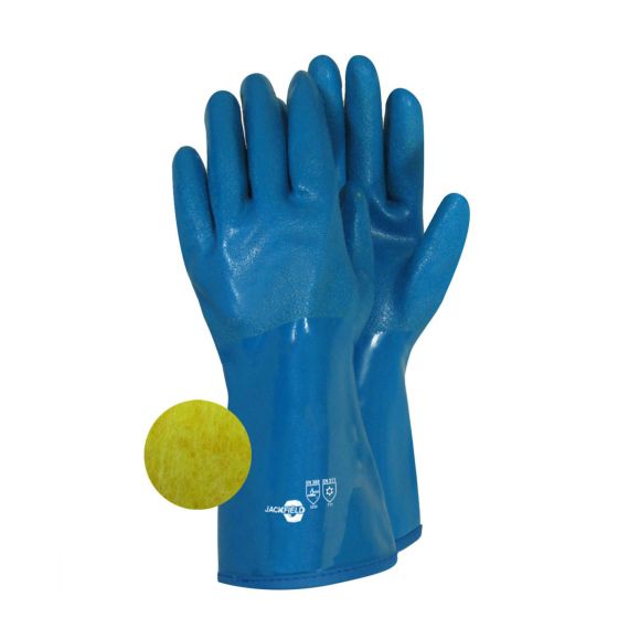 Triple dipped PVC and nitrile gloves