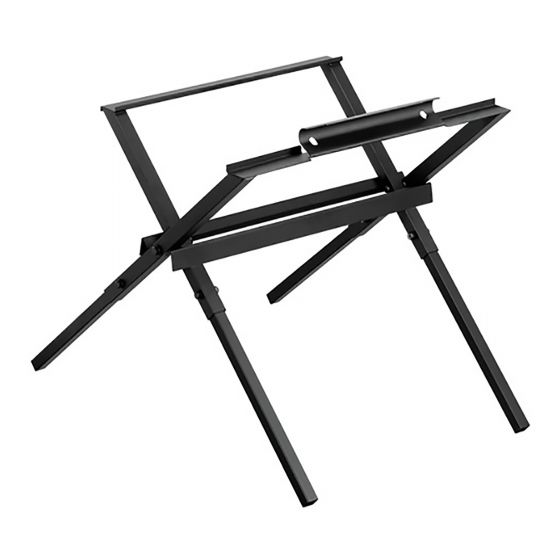 Table Saw Stand - Portable and Foldable - Black