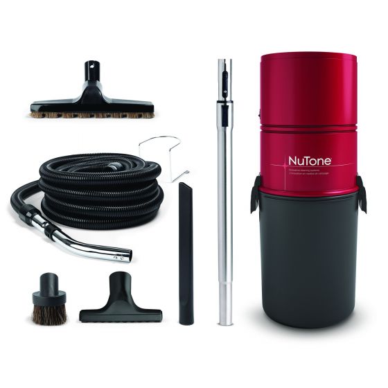 NuTone Central Vacuum System with Hard Floor Tools - 550 AW