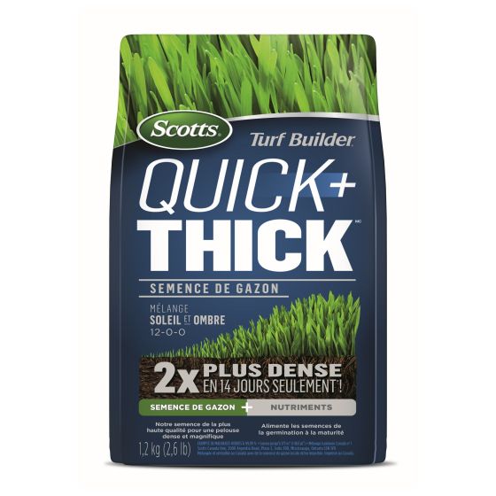 Scotts Turf Builder Quick+Thick grass seeds