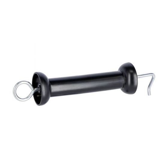 Gate handle with hook