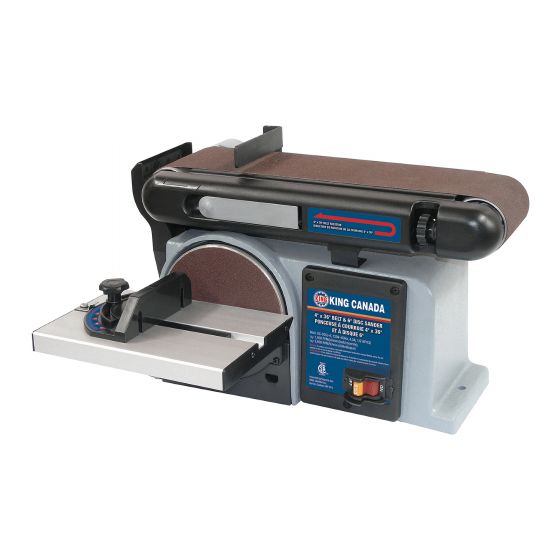 Electric Belt and Disc Sander - King Canada - 4" x 36" - 4.3 A