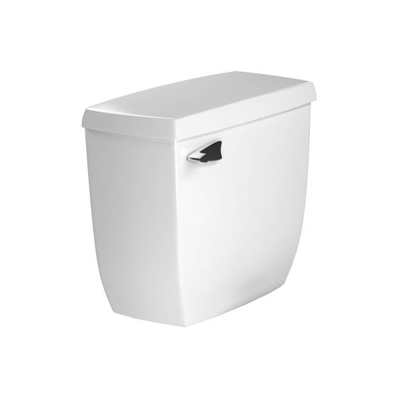 SANIFLO Toilet Tank - Vitrified Porcelaine - 4.8 L - 17 3/4" x 17 1/2" x 26 1/2" - White