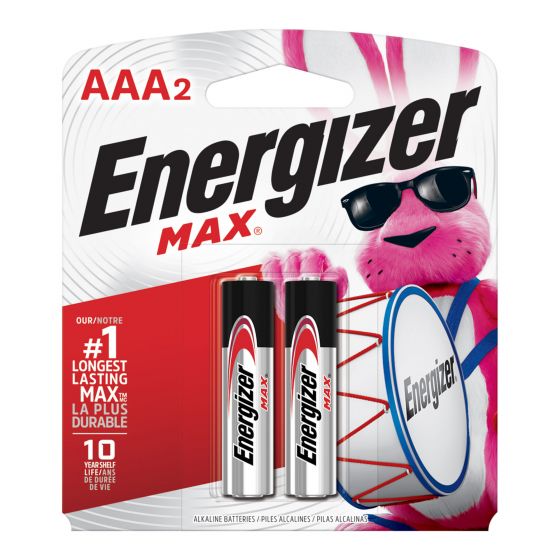 Energizer Max batteries