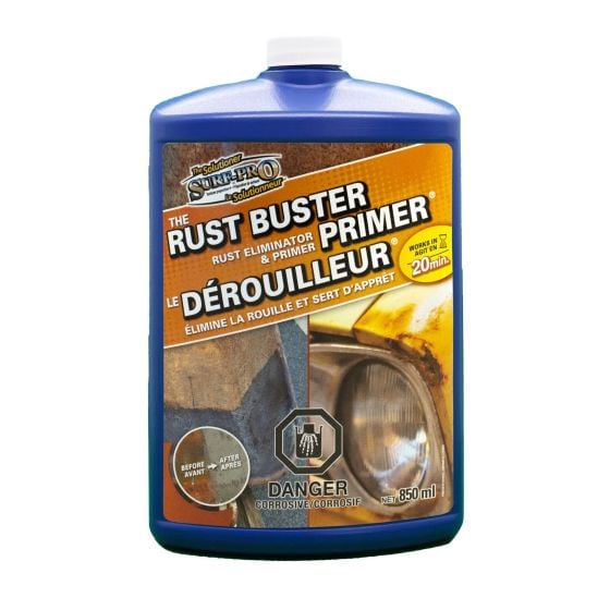The Rust Buster metal cleaner