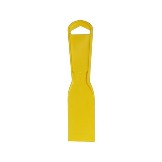 Putty Knife - 1 9/16" - Flexible - Plastic - Yellow