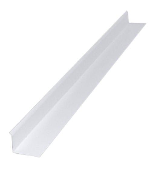 Aluminum Drip Trim – 1 1/4" x 12' – White