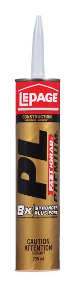 PL Premier Fast Grab Construction Adhesive - 295 ml