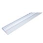 White Self-Adhesive Vinyl Door Sweep - 36"