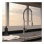 Robinet pour évier de cuisine avec bec amovible pivotant Professio, chrome