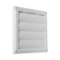 Louvered Vent Cap - White - 3"