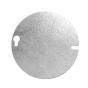 Couvercle rond plat 4"-DIA