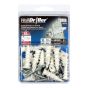 WallDriller Nylon #6/#8L Anchors (+Screws) (10/10)